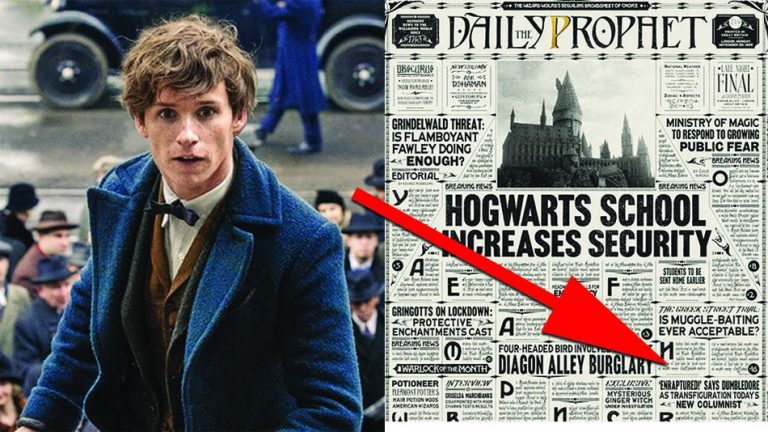 ¡Todos los huevos de Pascua que te perdiste en Harry Potter se abren en Animales fantásticos!